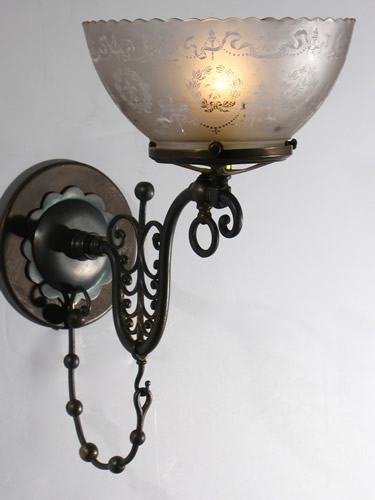 Pair of Aesthetic Gas Sconces